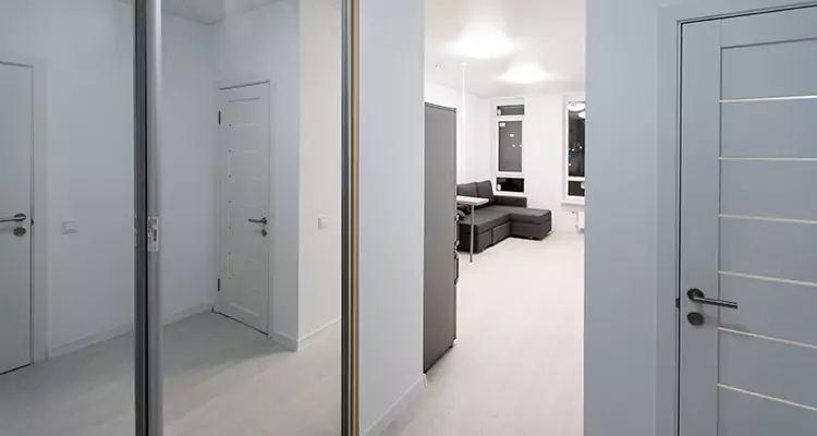 Modern Mirrored Closet Doors Repair in Palm Coast, FL