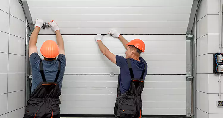 Garage Door Bottom Panel Repair in Palm Coast, FL