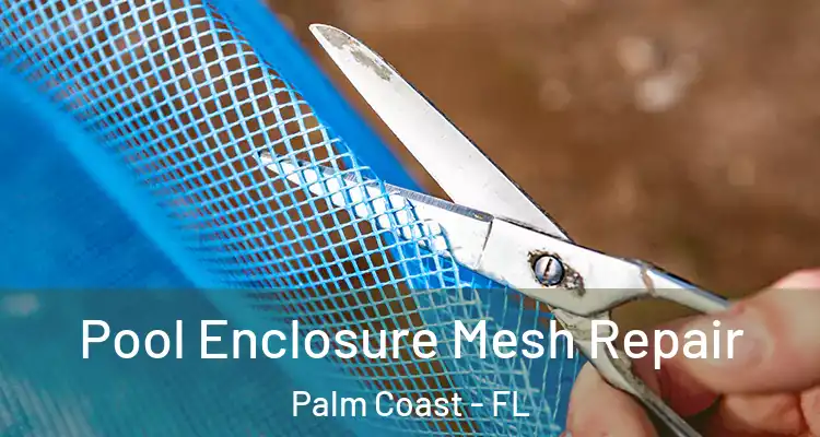  Pool Enclosure Mesh Repair Palm Coast - FL