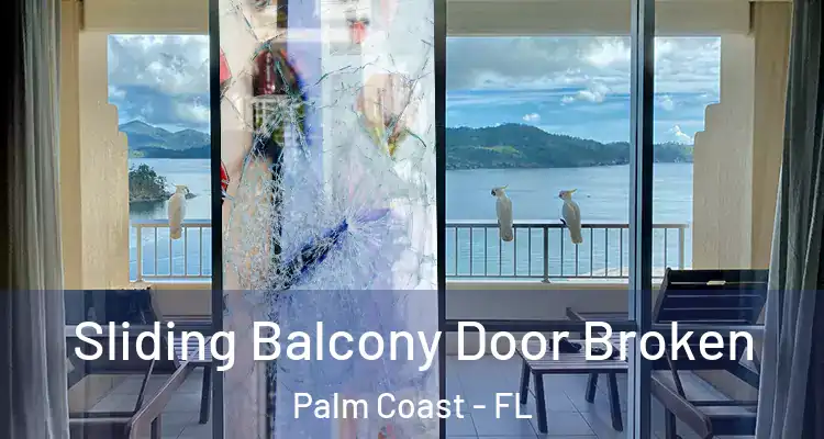  Sliding Balcony Door Broken Palm Coast - FL